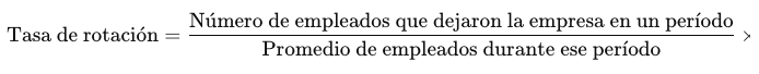Como Calcular el kpi Tasa de Rotación de Personal
