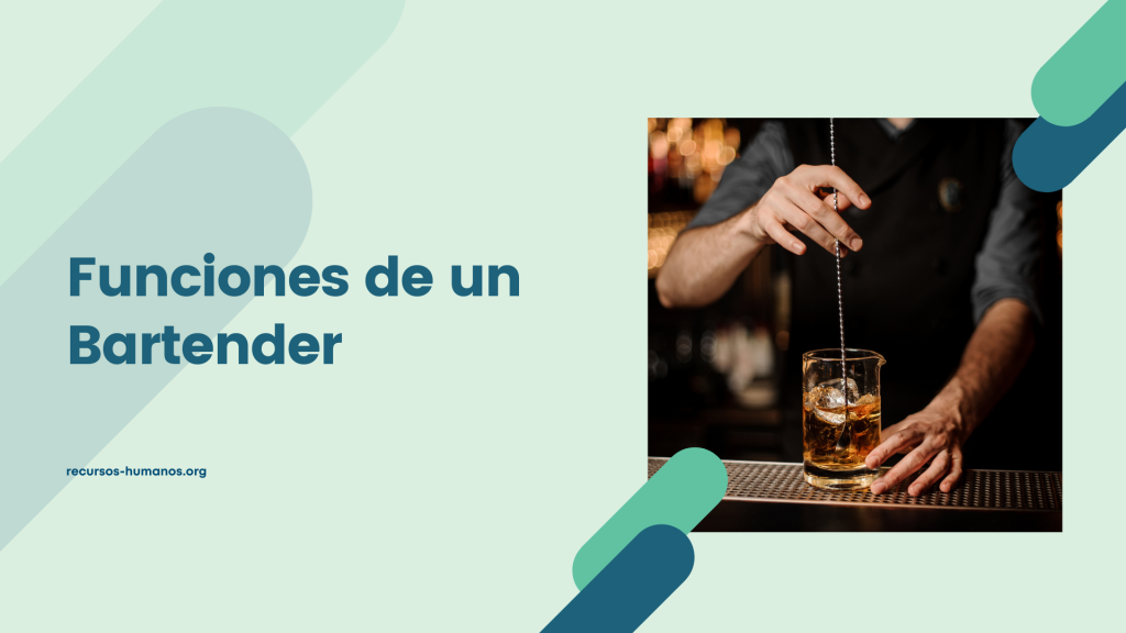 Funciones de un Bartender